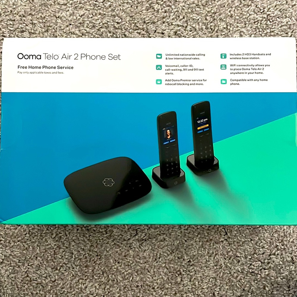 Ooma Telo Air 2 Phone Set